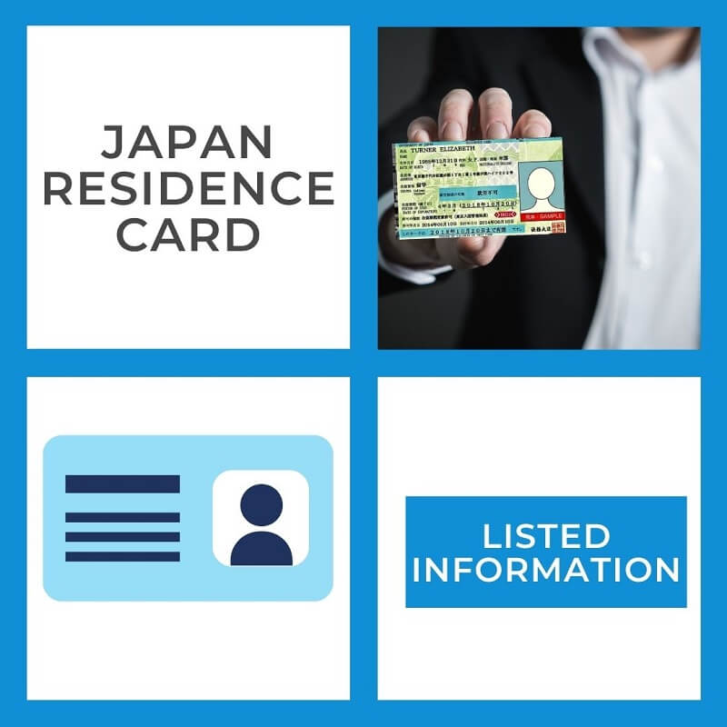 Japan Residence Card (Listed Items) | FAIR Study in Japan
